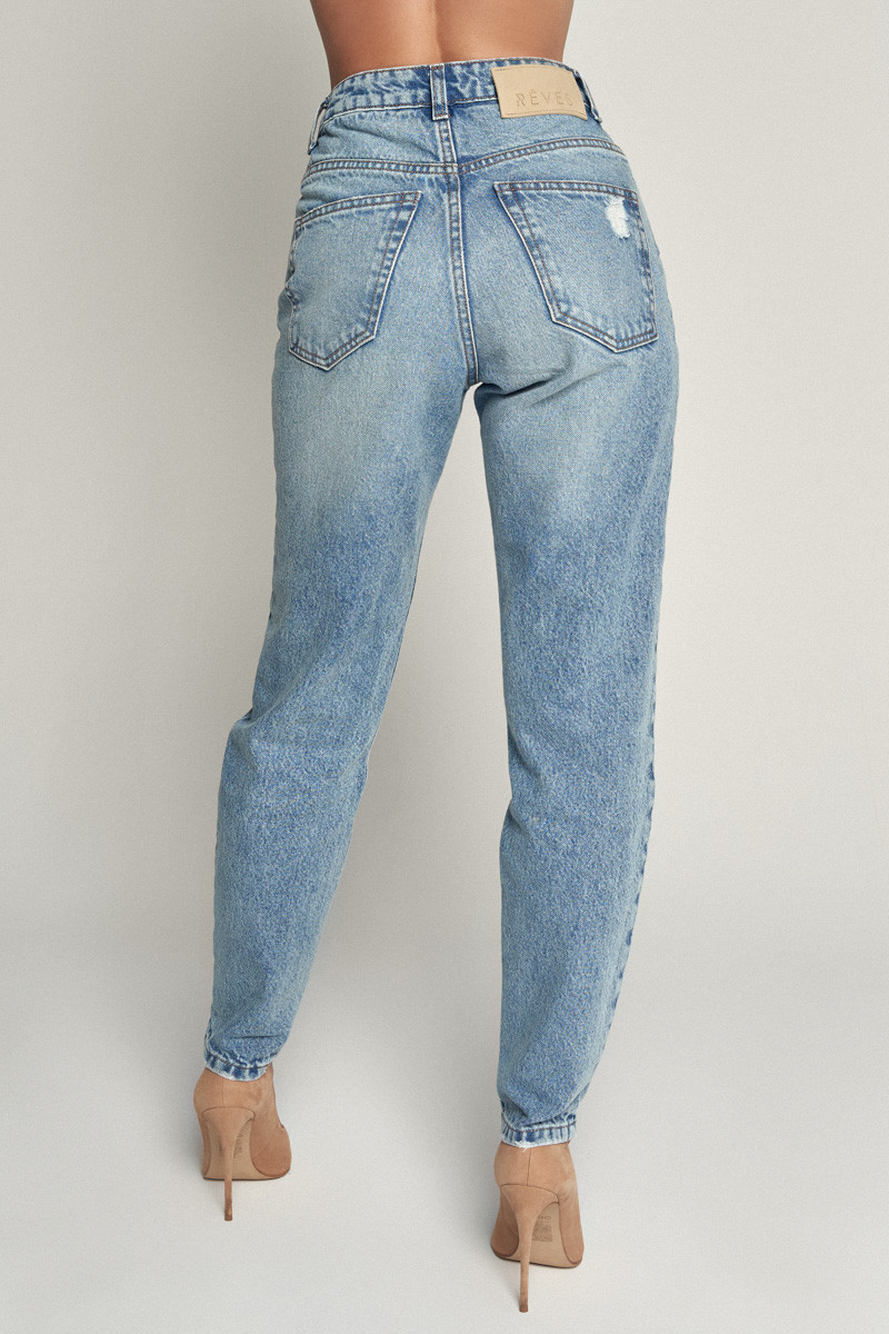 Spodnie Jeans Hadid blue