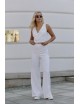 Spodnie ENZO - off white
