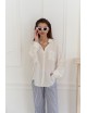 Koszula oversize SOLENNE - white