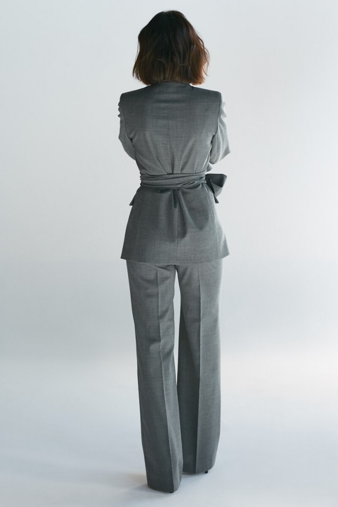 Spodnie garniturowe IRA grey